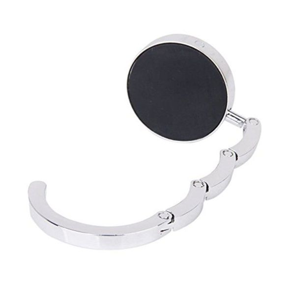 Handbag/ Purse Hook Portable For Dining Out Germ Free Bag- Black - NWT - Picture 4 of 13